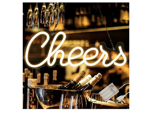 Cheers led neon wall sign - led,